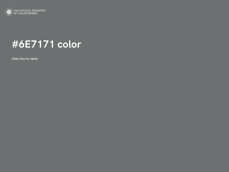 #6E7171 color image