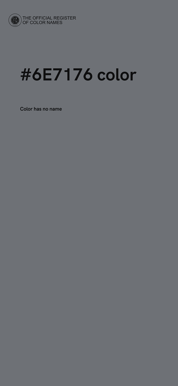 #6E7176 color image