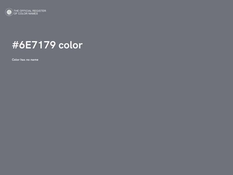 #6E7179 color image