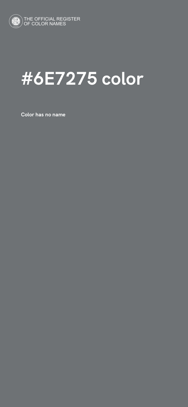 #6E7275 color image