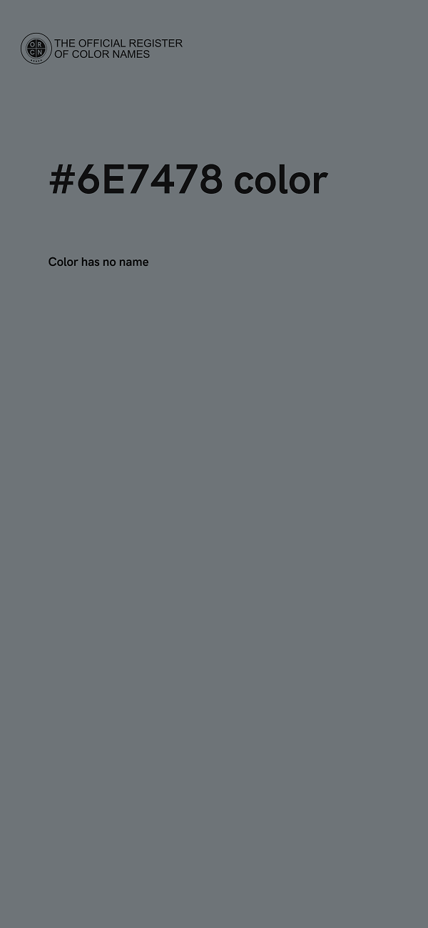 #6E7478 color image