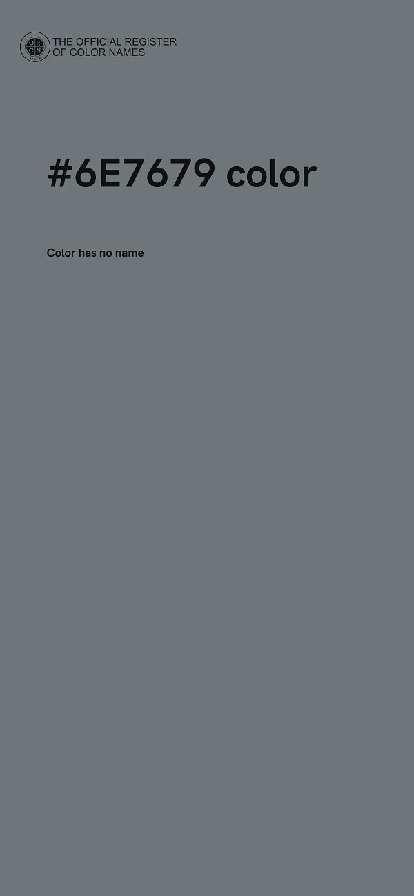 #6E7679 color image