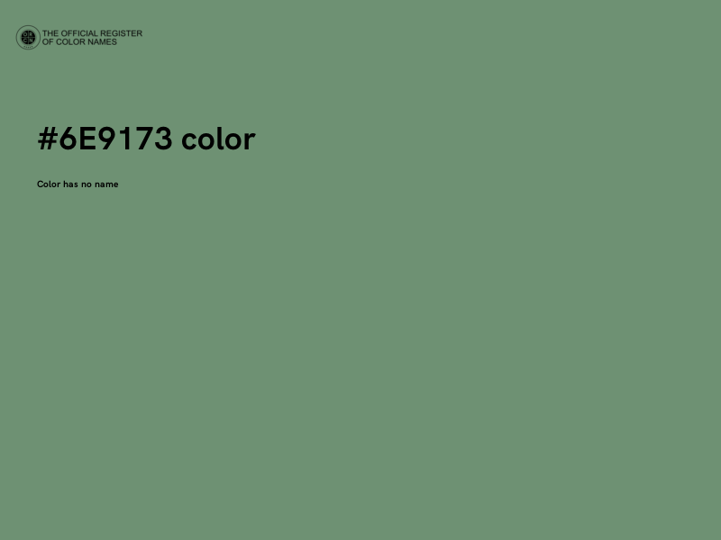 #6E9173 color image