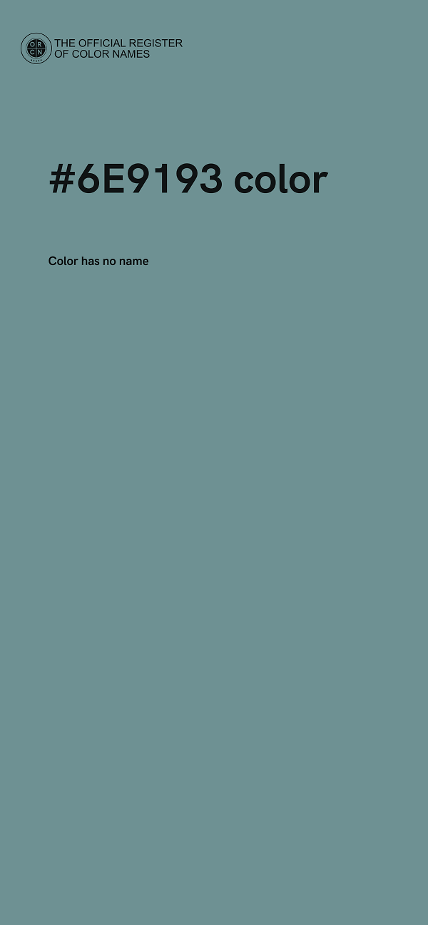 #6E9193 color image