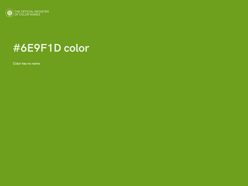 #6E9F1D color image