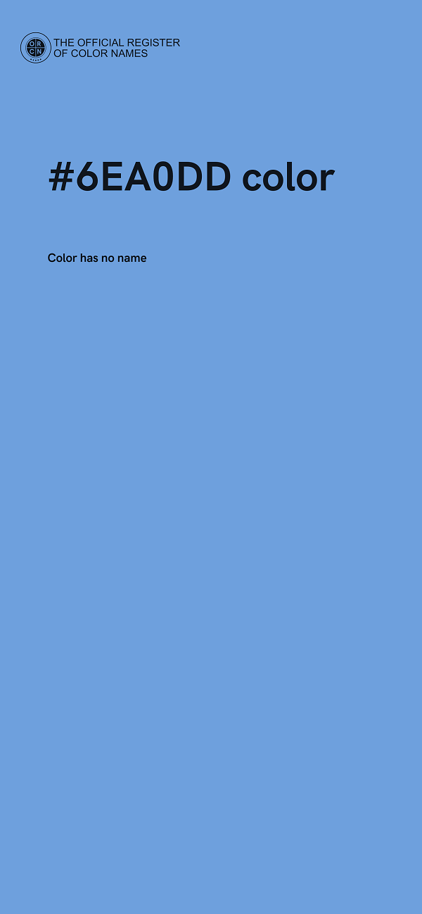 #6EA0DD color image