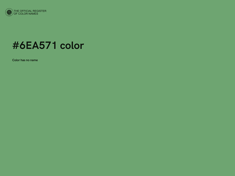 #6EA571 color image