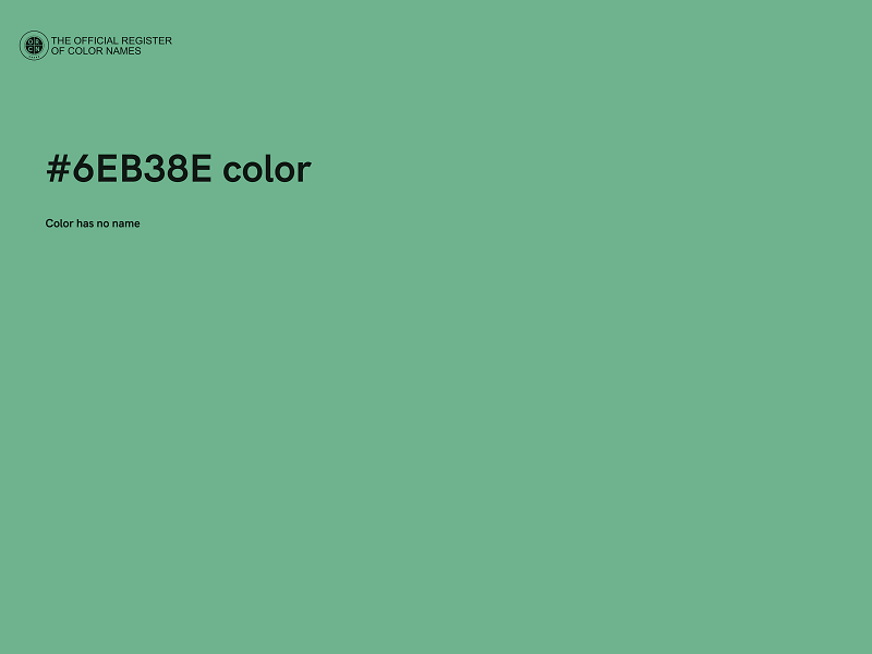 #6EB38E color image