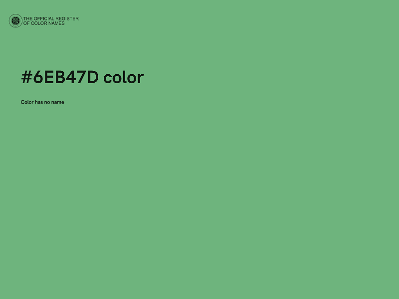 #6EB47D color image