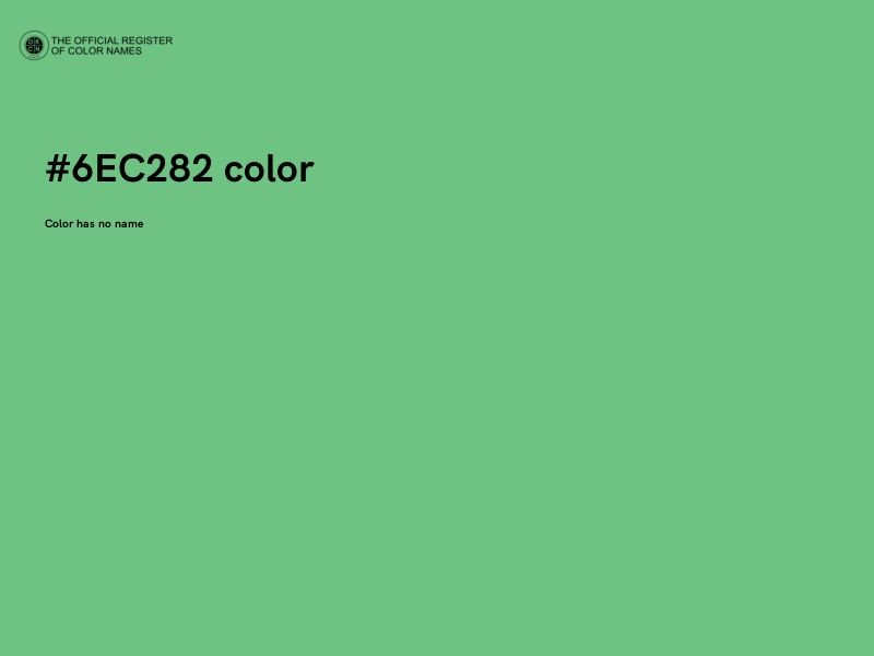 #6EC282 color image
