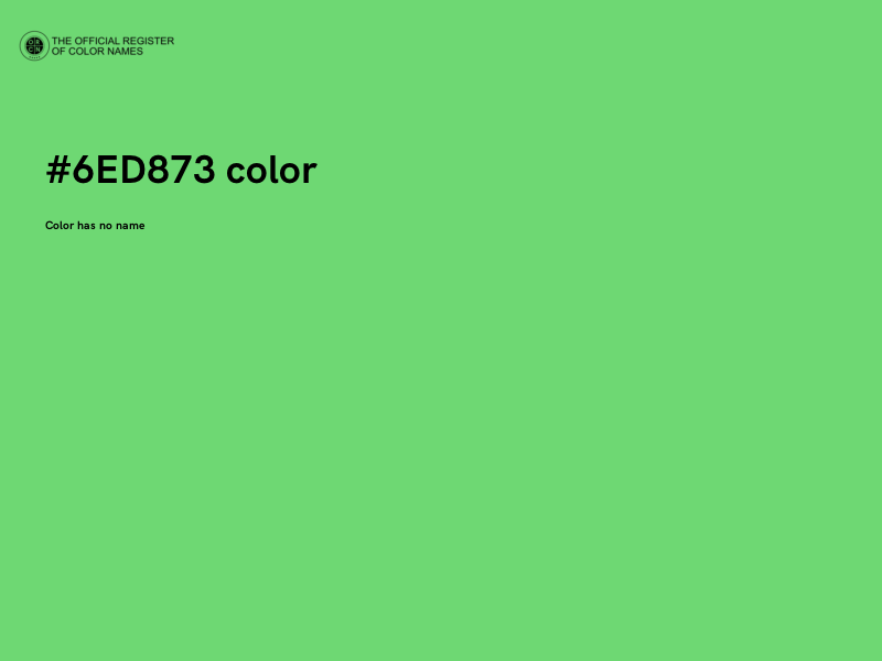 #6ED873 color image