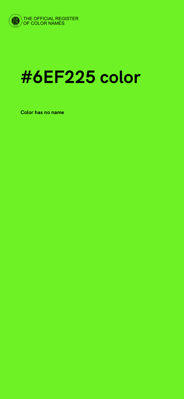 #6EF225 color image