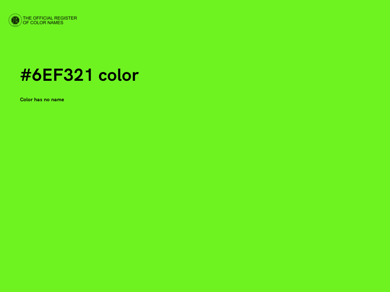 #6EF321 color image