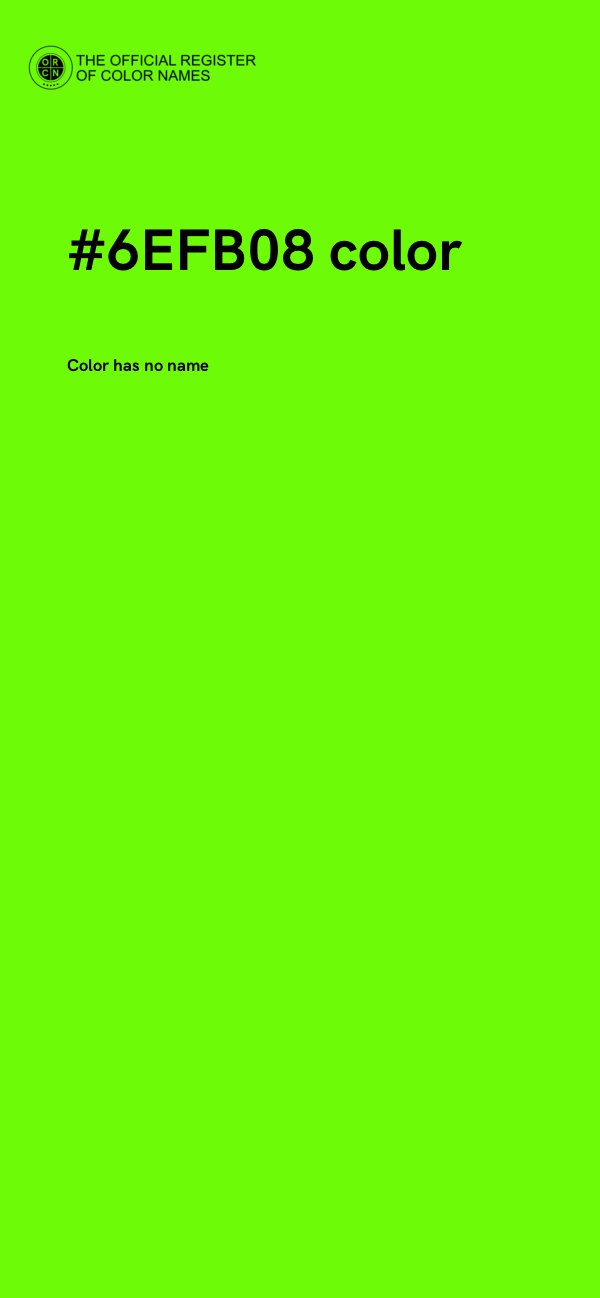 #6EFB08 color image