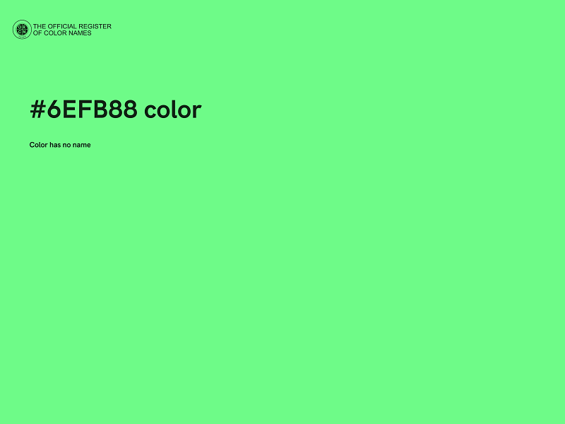 #6EFB88 color image