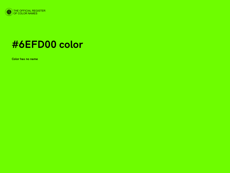 #6EFD00 color image