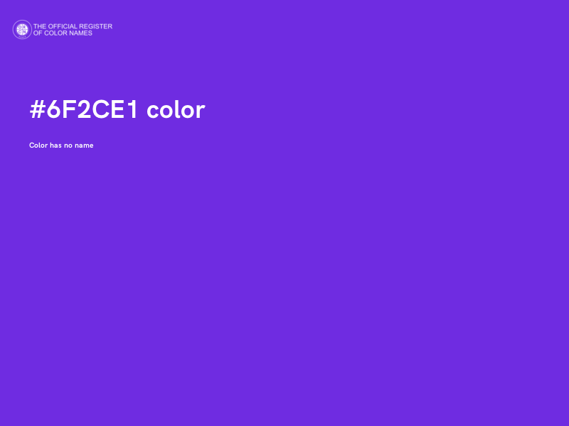 #6F2CE1 color image