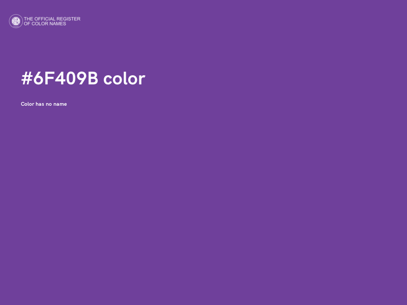 #6F409B color image