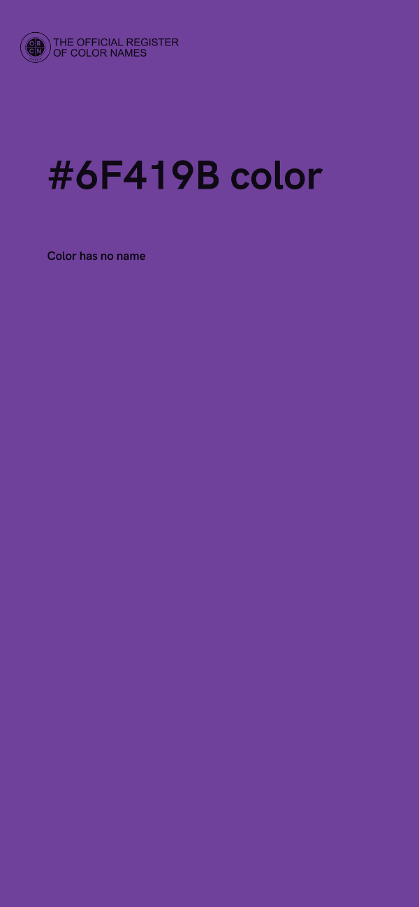 #6F419B color image