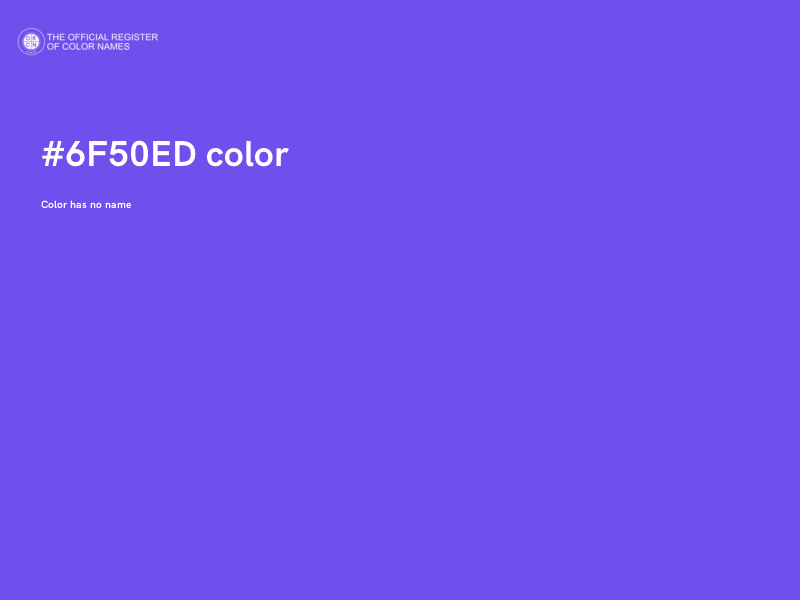 #6F50ED color image