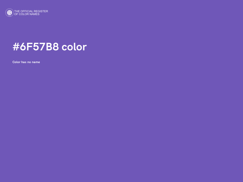 #6F57B8 color image