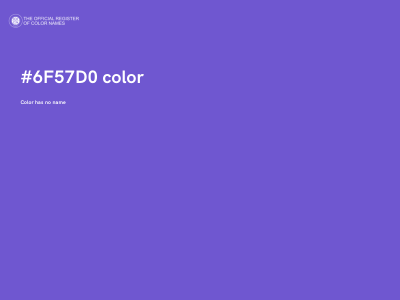 #6F57D0 color image