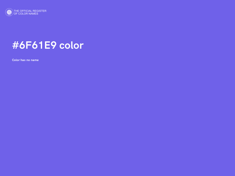 #6F61E9 color image
