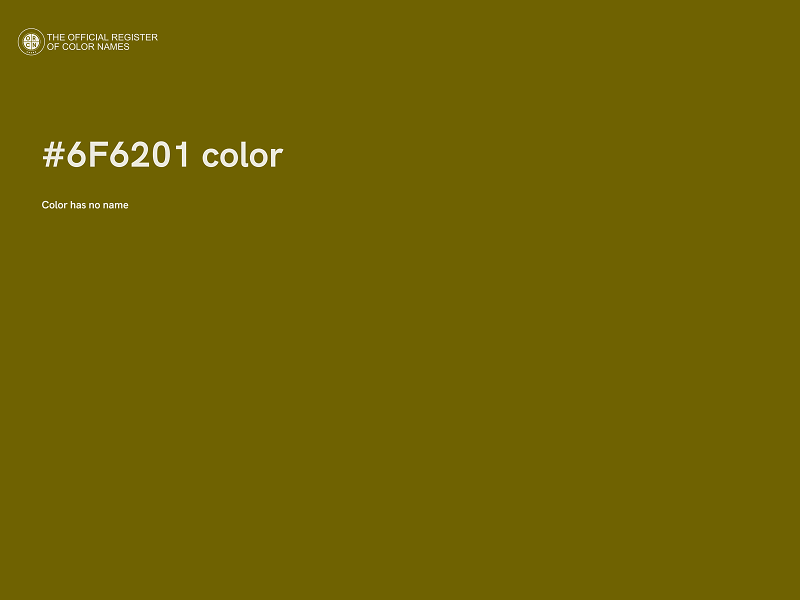 #6F6201 color image
