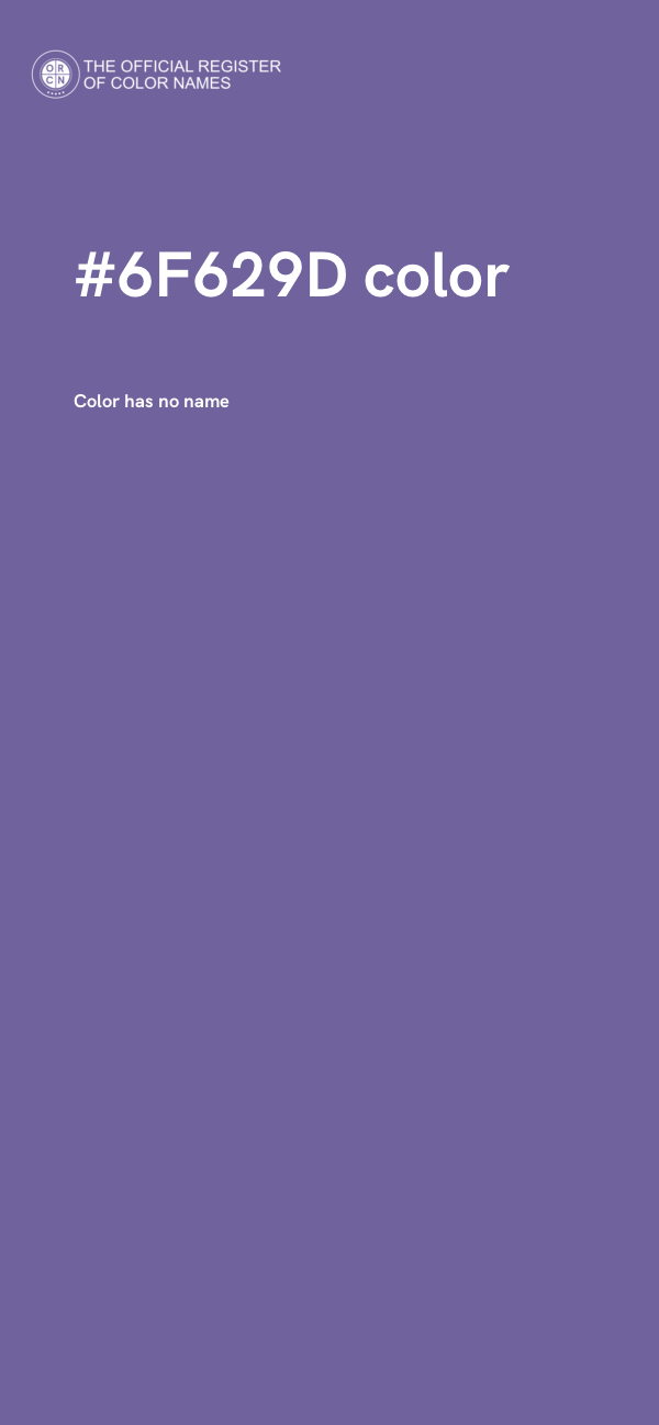 #6F629D color image