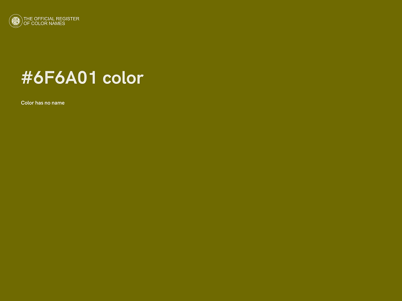 #6F6A01 color image