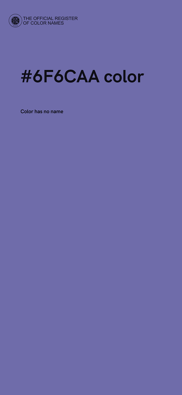 #6F6CAA color image