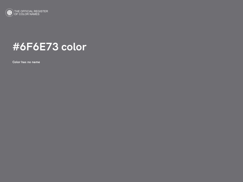 #6F6E73 color image