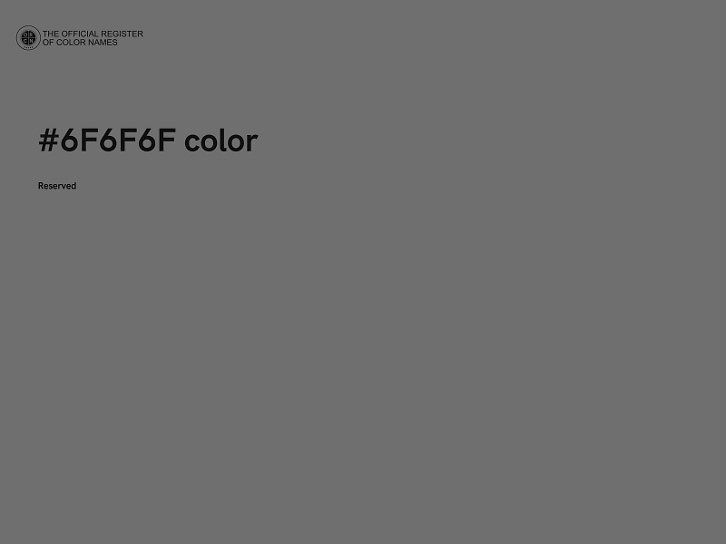 #6F6F6F color image