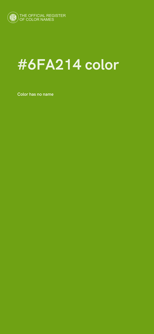 #6FA214 color image