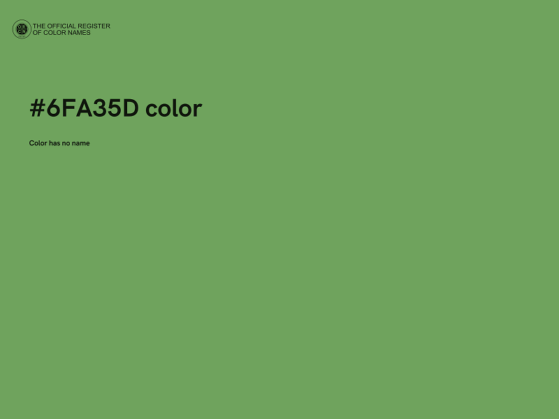 #6FA35D color image