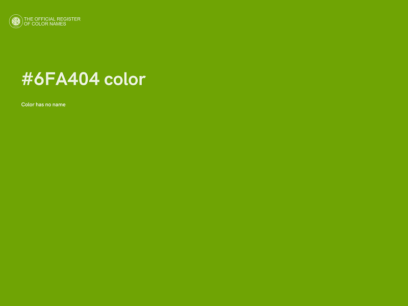 #6FA404 color image