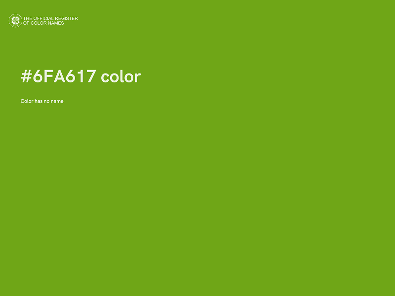 #6FA617 color image