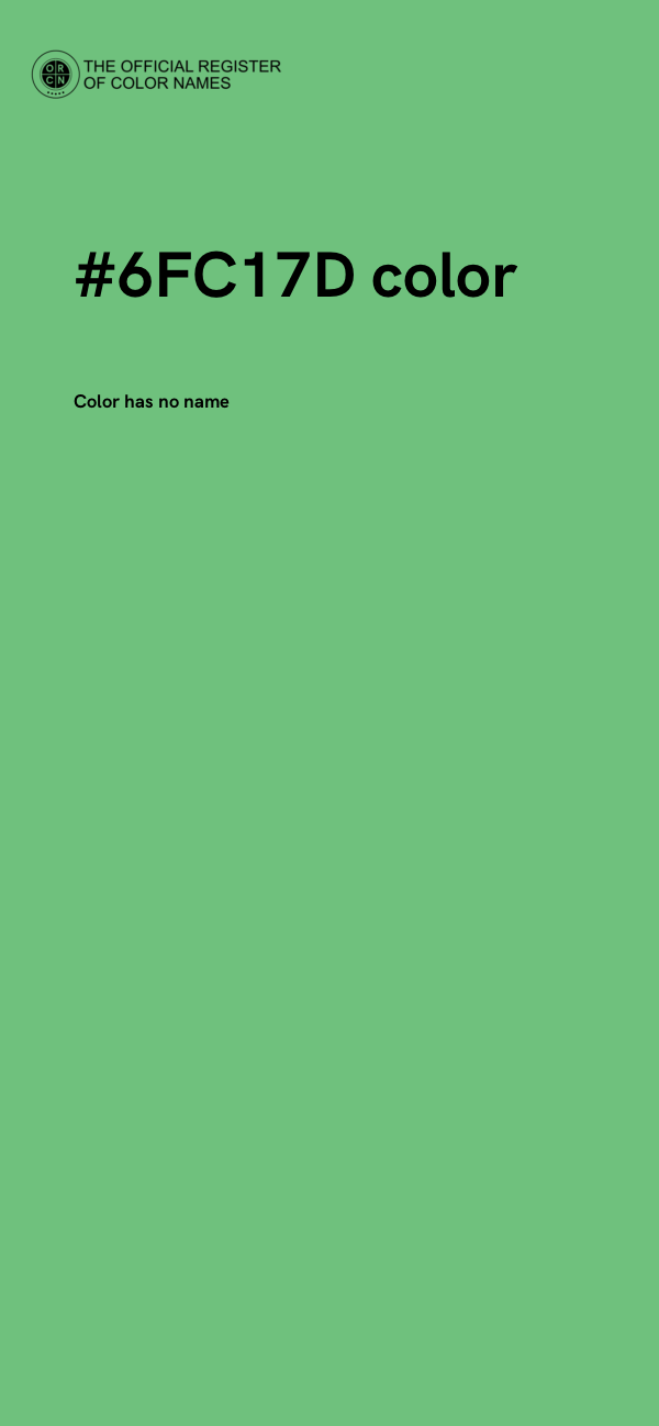 #6FC17D color image
