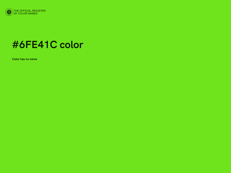 #6FE41C color image