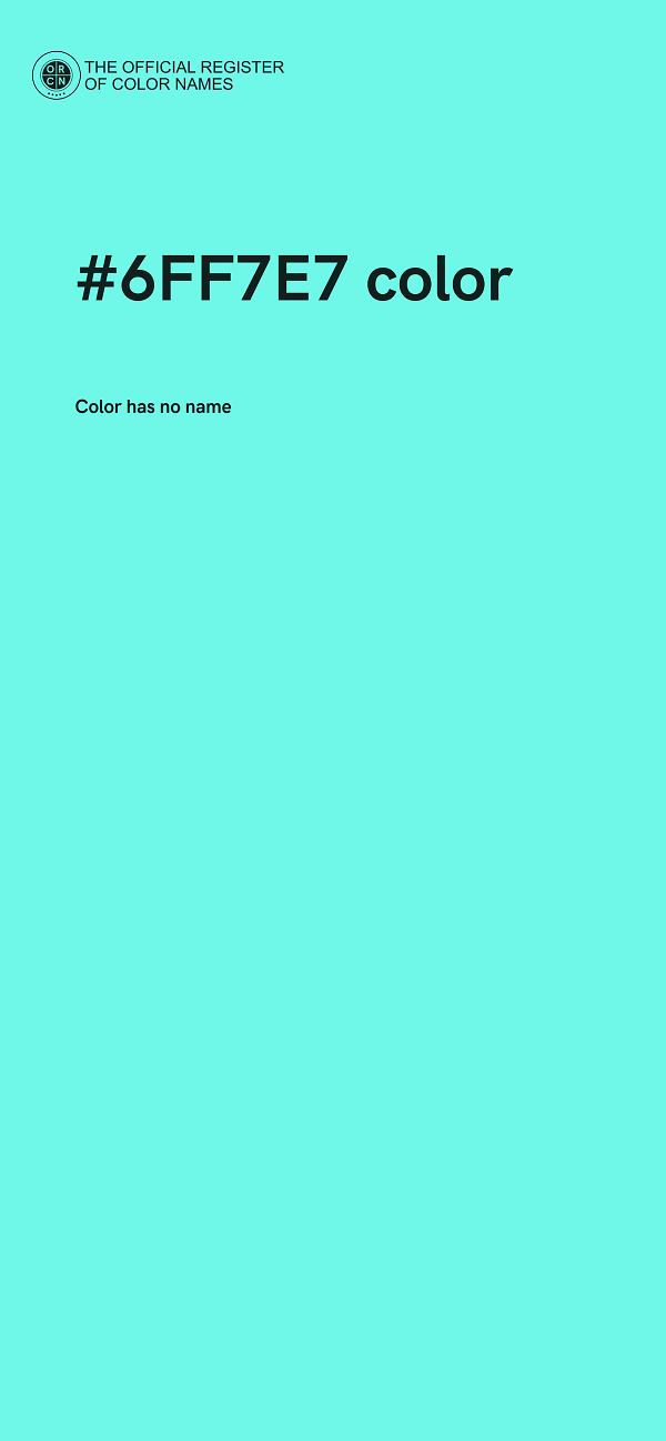#6FF7E7 color image