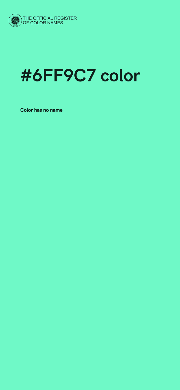 #6FF9C7 color image