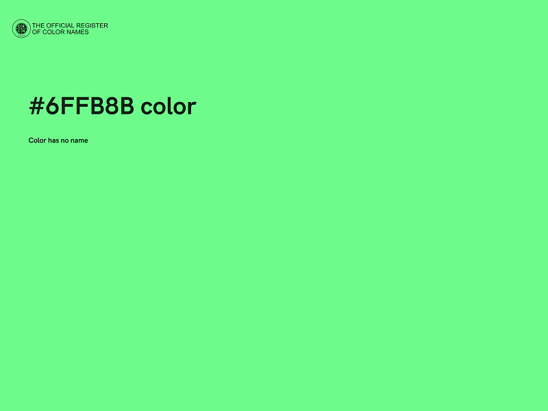 #6FFB8B color image