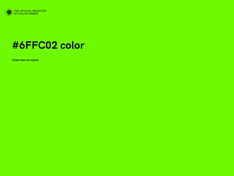 #6FFC02 color image