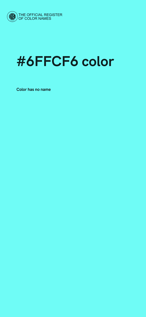 #6FFCF6 color image