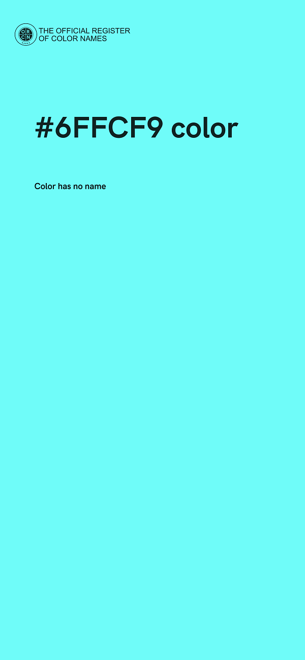 #6FFCF9 color image