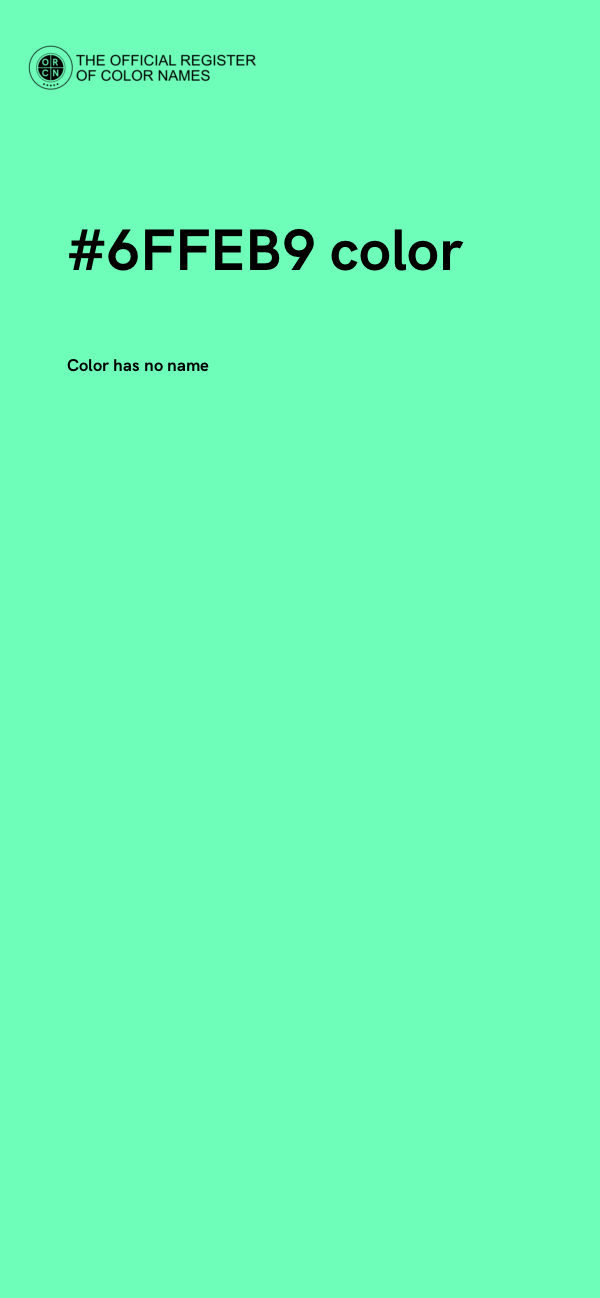 #6FFEB9 color image