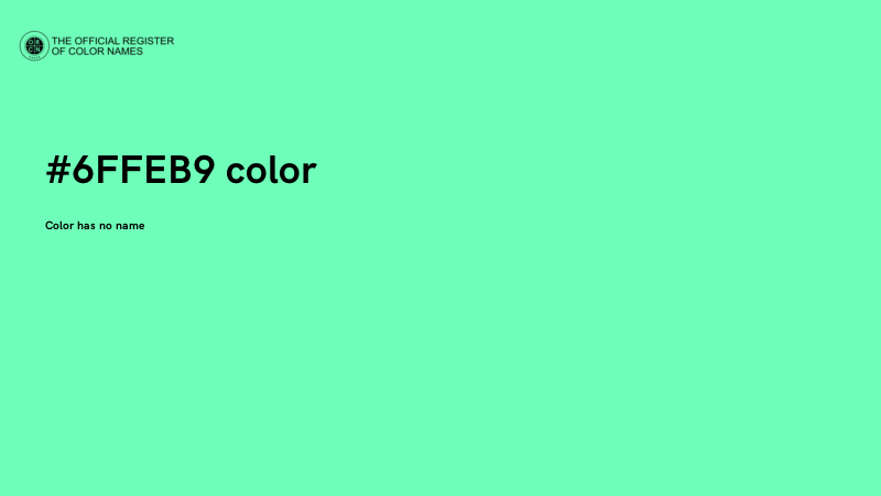 #6FFEB9 color image