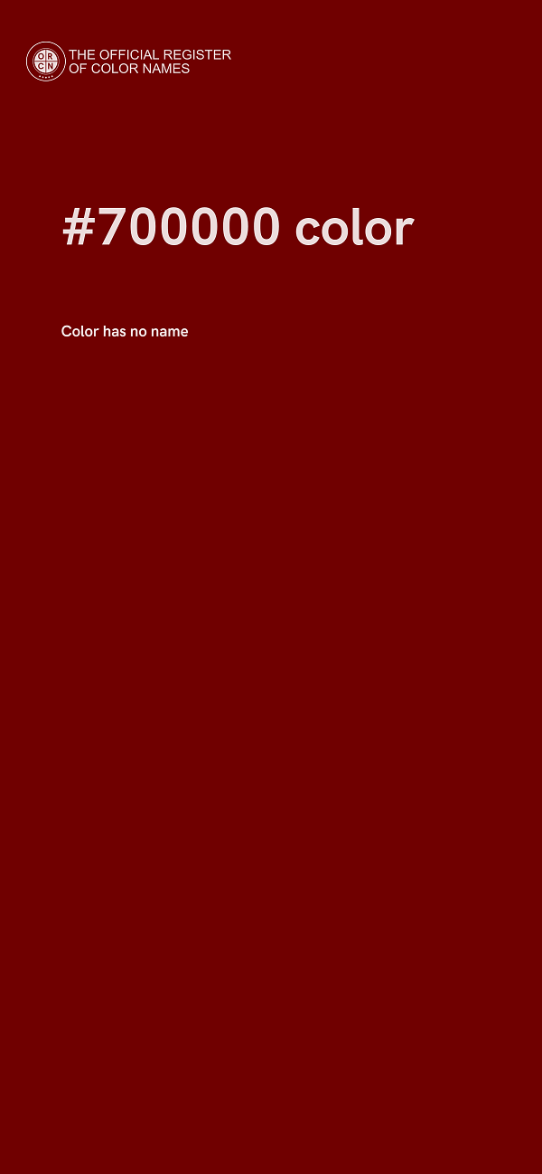 #700000 color image