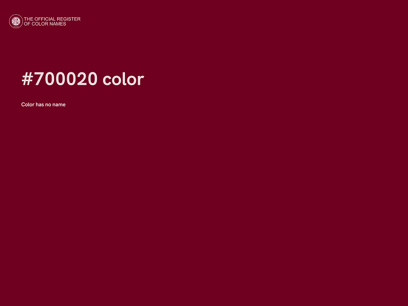 #700020 color image