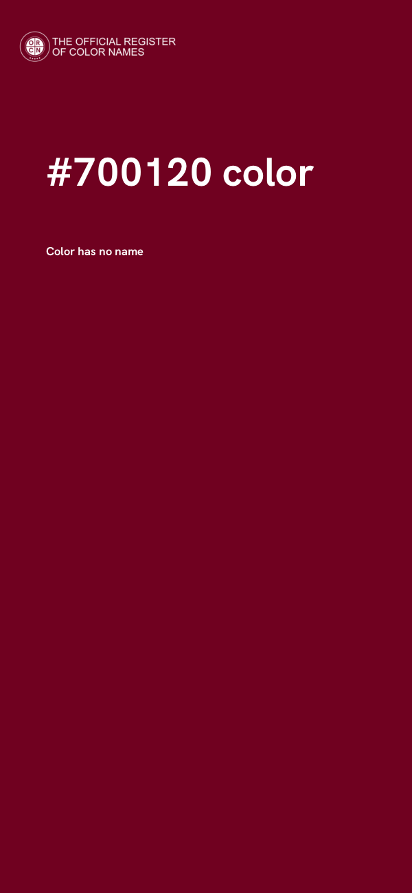 #700120 color image